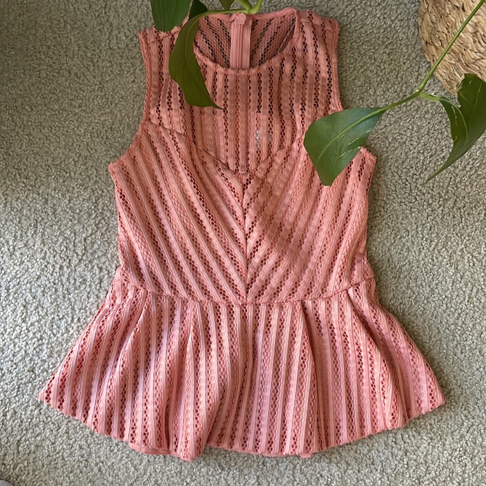 New York & Company Pink Detailed 2-Piece Dress Set - Picture 4 of 9
